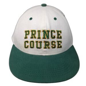 Prince Course Slideback Baseball Cap Multi One Size Adjustable Embroidered Roxxi